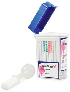 American Drug Test Oral SalivaScan Flip Top Cube Drug Test