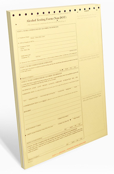 Non- DOT Breath Alcohol Testing (BAT) Forms